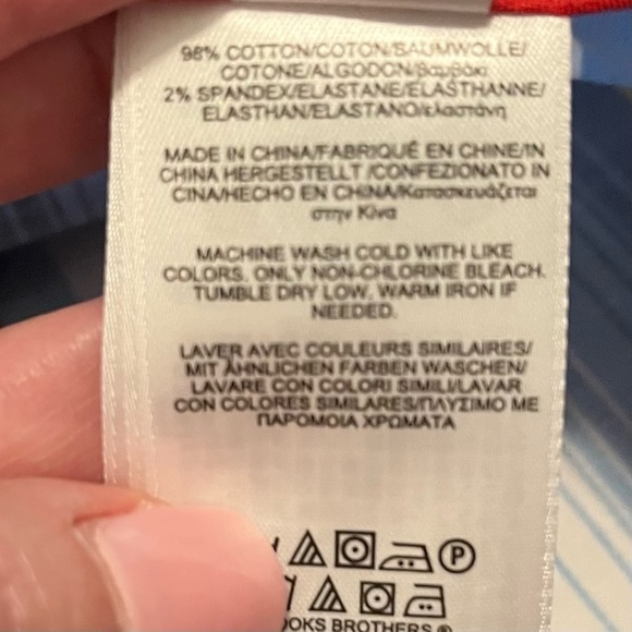 Brooks Brothers Skirt Women’s Size 6 NWT Striped A Line Button Front Golf Preppy - Picture 4 of 5